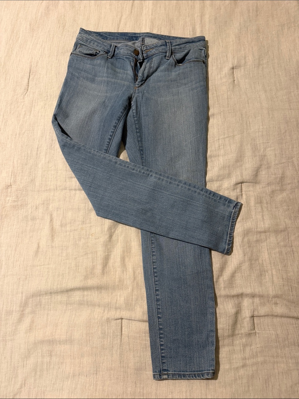 LOFT Classic Light Blue Skinny Jeans